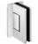 Griffwerk Glass to Wall Hinge - Satin Stainless Steel