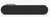 Avus One - Passage Non-Locking Rosette-Less door lever for interior wood doors in Matte Black