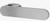 Avus One - Privacy Bathroom Locking- Rosette-Less door lever for interior wood doors in Velvet Gray