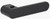 Avus One - Privacy Bathroom Locking- Rosette-Less door lever for interior wood doors in Matte Black