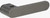 Avus One - Privacy Bathroom Locking- Rosette-Less door lever for interior wood doors in Casmere Gray/Dark Gray