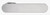 Avus One - Privacy Bathroom Locking- Rosette-Less door lever for interior wood doors in Velvet Gray