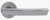 Crystal Interior Door Lever for Wood Doors - Passage Non Locking