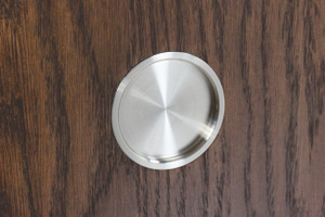 Modern Cup Pull by MWE GR.9060 - Cup Pull for interior wood sliding doors