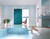 "Purist" Sliding Door Hardware Track Kit for Interior Glass Sliding Doors