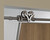 MWE Duplex - Sliding Door Hardware Track Kit for Interior Wood Sliding Doors